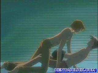 Anime homo ottaa kovacorea anaali x rated video- päällä sohvalla