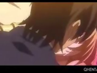 Hentai adult clip Slave In Ropes Gets Nipples Clipped And Cunt