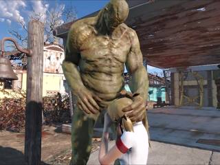 Fallout 4 マリー ローズ と 強い, フリー 高解像度の セックス クリップ f4