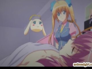 Barmfager hentai adolescent hardt knullet wetpussy av shemale anime i foran av henne kjæreste