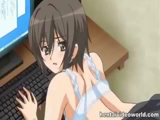 Upskirt anime fuck dalam yang pejabat
