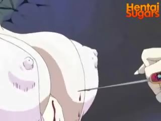 Hentai babeh gets tied up and tortured