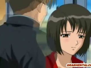 Girl hentai gets fingered wetpussy and deep poked in the class