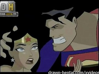 Justice league seksas filmas - superman už stebėtis moteris