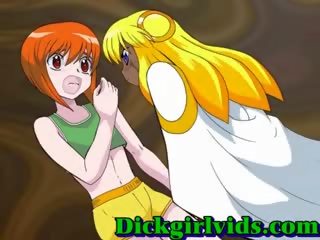 Naked Hentai Shemale girlfriend swell Fucked Action