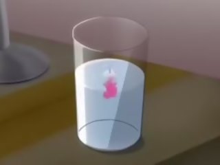 Gek campus anime film met ongecensureerde groot tieten, lactation
