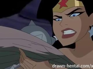 Justice league hentai - dy chicks për batman anëtar