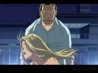 Hentai Cougar Plays The feature And Gets Fucked