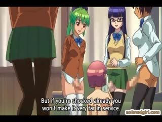 Fürdőruha anime kétnemű szépség jelentkeznek szívja neki bigcock