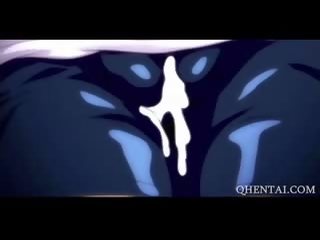 Melengkung animasi pornografi deity colokan bokong lubang dan vibes klitoris