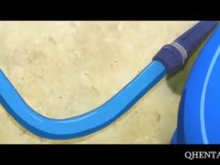 Hentai süße schlitz gefickt im ein schwimmbad draußen