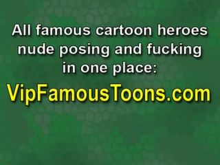Famoso dibujos animados heroes antz duro orgía