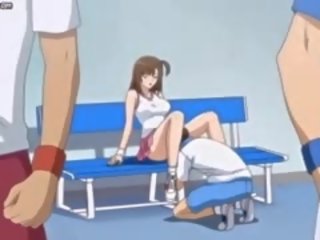 Hentai fågelunge åtnjuter anala x topplista klämma vid gym