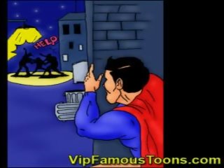 Superman and Supergirl x rated clip