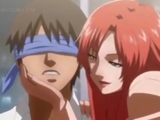 Slutty anime sweetheart seducing paauglys eržilas už seksas tryse