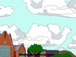 Dibujos animados xxx presilla vid - campus zorras sexo película juego
