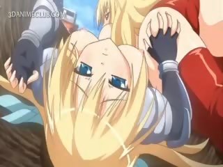 3d Anime Sixtynine With Blonde sensational Lesbian Teens
