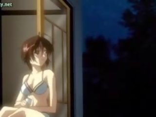 Lustful anime jatty getting jizzed at duş