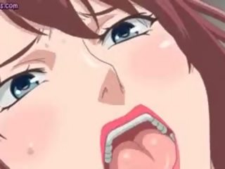 Anime prostitutas fica boca preenchidas com esperma