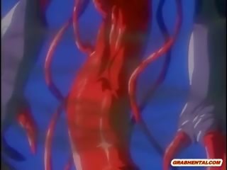 Coed hentai divinity brutally tentacles körd