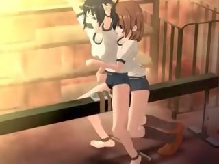 Anime xxx film niewolnik dostaje seksualnie torturowani w 3d anime