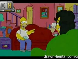 Simpsons xxx vídeo - trío