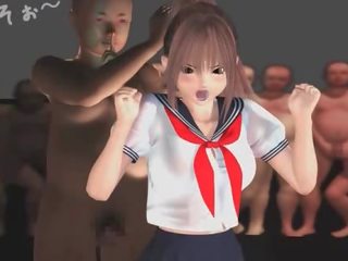 Nackt anime teenager seductress gefickt im hardcore orgie