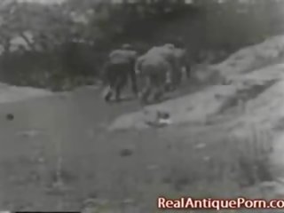 Antiek uit doors seks video- van 1915!