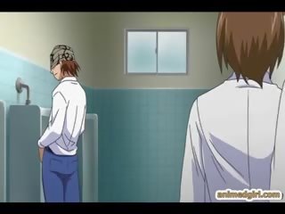 Bigboobs anime miláčik groovy jebanie v the toaleta