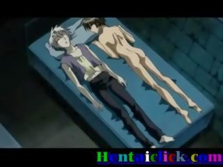 Muda anime gay bab dubur pantat/ punggung fucked dalam penjara