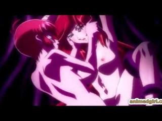 Apanhada hentai damsel quente picar por transsexual anime